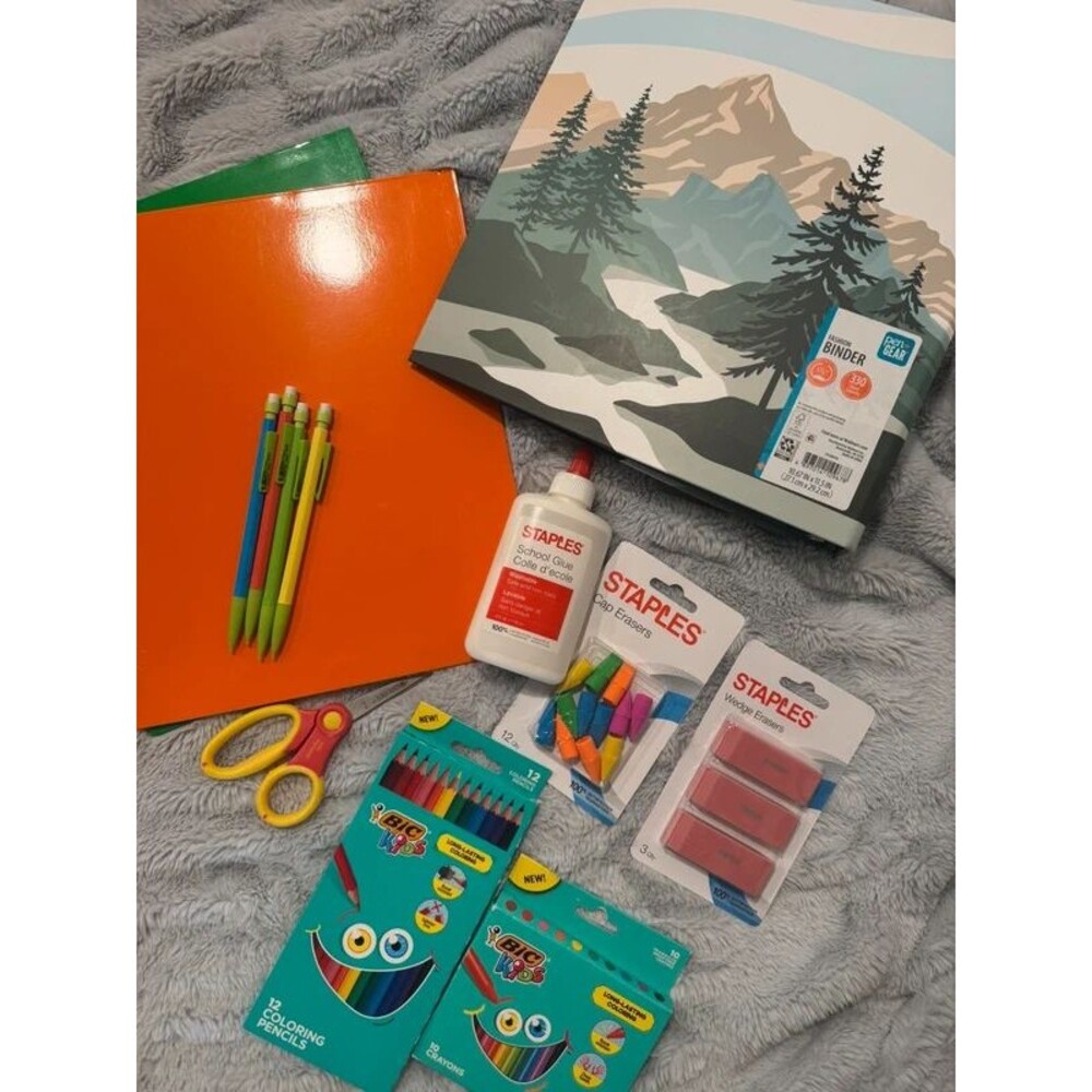 Assorted Back To School Supplies